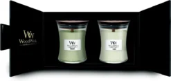 WoodWick Hourglass Geurkaars Deluxe Giftset - 2 Medium