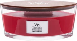 WoodWick Heartwick Flame Ellipse Geurkaars - Crimson Berries -WoodWick 1200x647