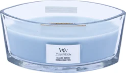WoodWick Heartwick Flame Ellipse Geurkaars - Seaside Neroli -WoodWick 1200x698