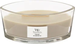 WoodWick Heartwick Flame Ellipse Geurkaars - Fireside -WoodWick 1200x700