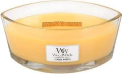 WoodWick Heartwick Flame Ellipse Geurkaars - Seaside Mimosa -WoodWick 1200x725