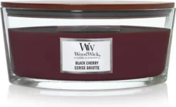 WoodWick Heartwick Flame Ellipse Geurkaars - Cherry