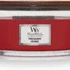 WoodWick Heartwick Flame Ellipse Geurkaars - Pomegranate