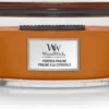 WoodWick - Pumpkin Praline Ellipse Candle