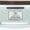 WoodWick Geurkaars Ellipse Sagewood & Seagrass