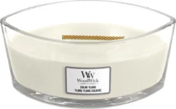 WoodWick Heartwick Flame Ellipse Geurkaars - Solar Ylang -WoodWick 1200x744