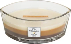 WoodWick Heartwick Flame Ellipse Trilogy Geurkaars - Cafe Sweets -WoodWick 1200x755