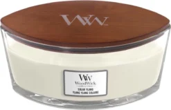 WoodWick Heartwick Flame Ellipse Geurkaars - Solar Ylang