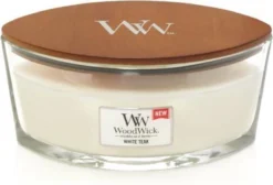 WoodWick Heartwick Flame Ellipse Geurkaars - White Teak -WoodWick 1200x817 1