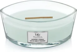 WoodWick Geurkaars Ellipse Sagewood & Seagrass -WoodWick 1200x817