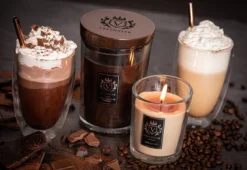 WoodWick Vellutier Geurkaars | Swiss Chocolate Fondant Candle |Medium -WoodWick 1200x824