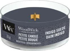 WoodWick Petite Candle Indigo Suede