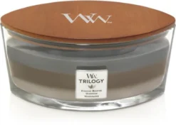 Woodwick Trilogy Cozy Cabin Ellipse Candle - Geurkaars -WoodWick 1200x869