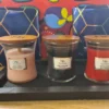 Woodwick Luxe Unieke Giftset Mini Jar - Geschenkset - Geurkaars - Geurkaarsen - Cadeauset