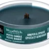 WoodWick Juniper & Spruce Petite Travel Candle 8h