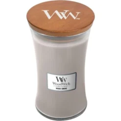 WoodWick Large Candle - Wood Smoke