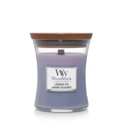 Woodwick Medium Candle - Lavender Spa