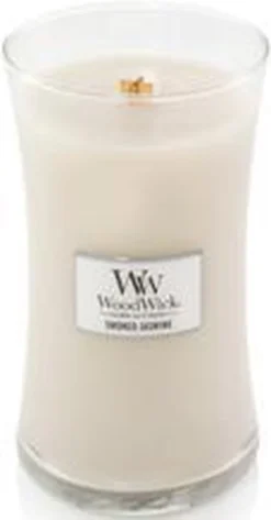WoodWick Hourglass Large Geurkaars - Smoked Jasmine -WoodWick 627x1200