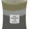 WoodWick Hourglass Large Trilogy Geurkaars - Mountain Trail