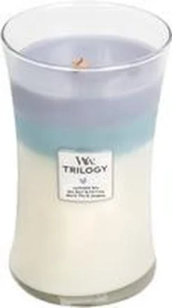 WoodWick Hourglass Medium Trilogy Geurkaars - Calming Retreat -WoodWick 670x1200 1