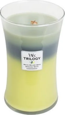 WoodWick - Large Candle Woodland Shade Trilogy