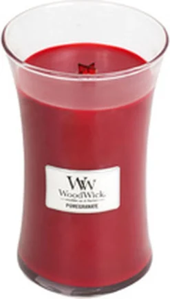 WoodWick Hourglass Medium Geurkaars - Pomegranate 5 WoodWick Hourglass Medium Geurkaars - Pomegranate -WoodWick 683x1200 1