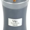 Woodwick GEURKAARS Evening ONYX - LARGE - 10 Cm Breed 17,5 Cm Hoog - 130 Uur Branduur