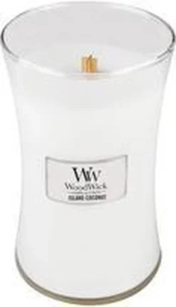 WoodWick Geurkaars Mini Island Coconut - 8 Cm / ø 7 Cm -WoodWick 687x1200