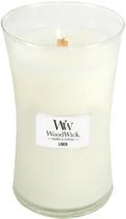 WoodWick Geurkaars Mini Linen - 8 Cm / ø 7 Cm -WoodWick 694x1200 1