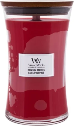WoodWick Hourglass Large Geurkaars - Crimson Berries 10 WoodWick Hourglass Large Geurkaars - Crimson Berries -WoodWick 709x1200