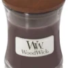 Woodwick Sueded Sandalwood Kaars Klein