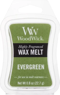 Woodwick Wax Melt Evergreen 3 Stuks