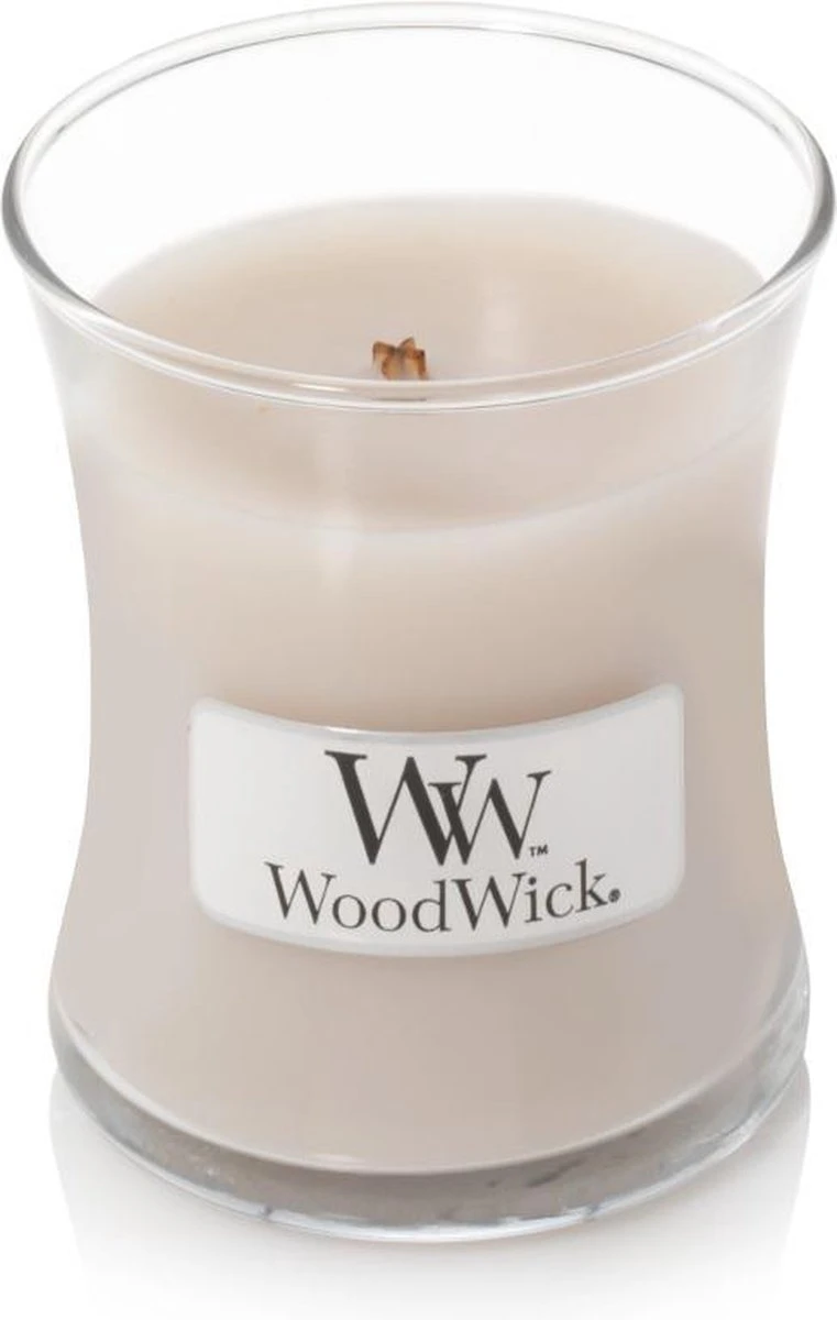 Woodwick Smoked Jasmine Mini Kaars 1 Woodwick Smoked Jasmine Mini Kaars