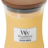 WoodWick Hourglass Medium Geurkaars - Seaside Mimosa