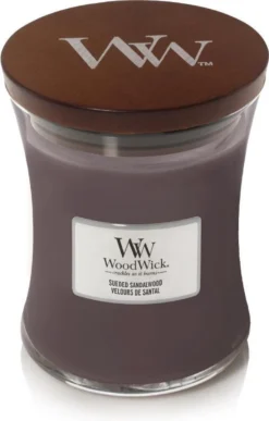 WoodWick Hourglass Large Geurkaars - Sueded Sandalwood -WoodWick 765x1200