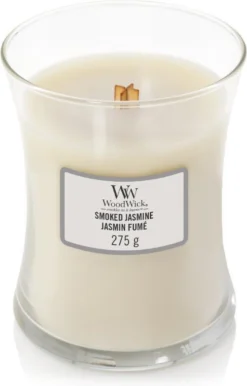 WoodWick Hourglass Medium Geurkaars - Smoked Jasmine -WoodWick 767x1200 1