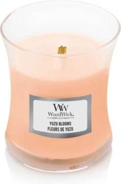 WoodWick Geurkaars Mini Yuzu Bloom - 8 Cm / ø 7 Cm