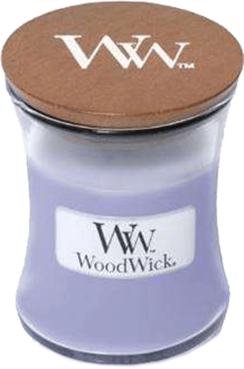 Woodwick Lavender Spa Mini Candle - Geurkaars 1 Woodwick Lavender Spa Mini Candle - Geurkaars