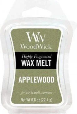 WoodWick - Applewood - Wax Melt 3 Stuks