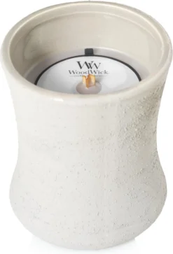 WoodWick Concrete Medium Candle - Wood Smoke