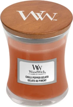 WoodWick Geurkaars Mini Chilli Pepper Gelato - 8 Cm / ø 7 Cm -WoodWick 820x1200