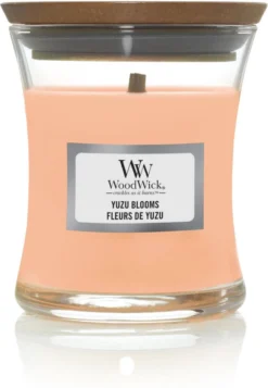 WoodWick Geurkaars Mini Yuzu Bloom - 8 Cm / ø 7 Cm -WoodWick 830x1200