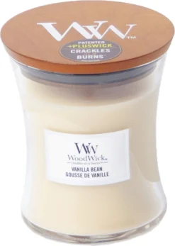 WoodWick Hourglass Medium Geurkaars - Vanilla Bean -WoodWick 853x1200 2