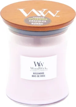WoodWick Hourglass Medium Geurkaars - Rosewood -WoodWick 857x1200