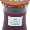 Woodwick Smoked Walnut & Maple Mini Candle - Geurkaars