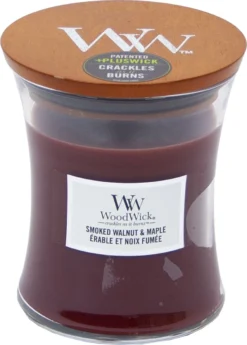 WoodWick Hourglass Medium Geurkaars - Smoked Walnut & Maple 7 WoodWick Hourglass Medium Geurkaars - Smoked Walnut & Maple -WoodWick 858x1200 4