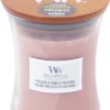 Woodwick Pressed Blooms & Patchouli Medium Candle - Geurkaars