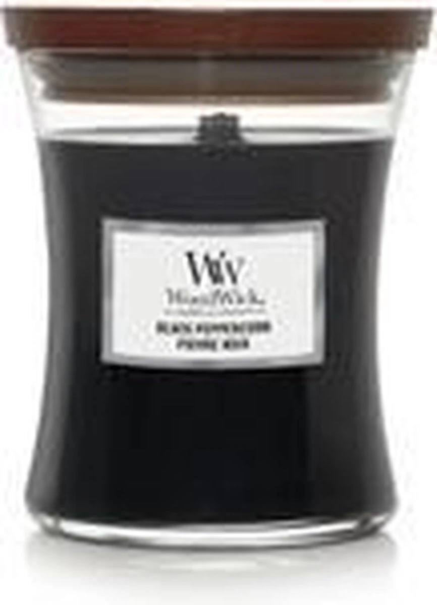 WoodWick Hourglass Large Geurkaars - Black Peppercorn 5 WoodWick Hourglass Large Geurkaars - Black Peppercorn - Afbeelding 5