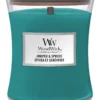 WoodWick Hourglass Medium Geurkaars - Juniper & Spruce