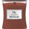 WoodWick Hourglass Medium Geurkaars - Smoked Walnut & Maple